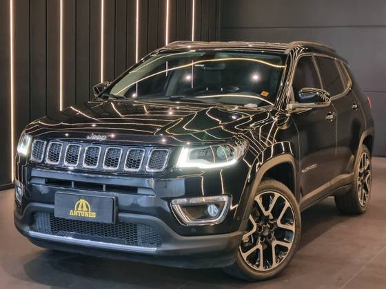 JEEP COMPASS 2.0 16V FLEX LIMITED AUTOMÁTICO JEEP COMPASS 2.0 16V FLEX LIMITED AUTOMÁTICO